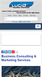 Mobile Screenshot of lucidbusiness.com